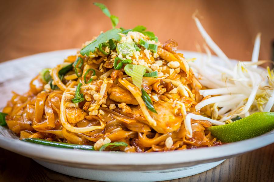 Are Pad Thai noodles usually gluten-free?