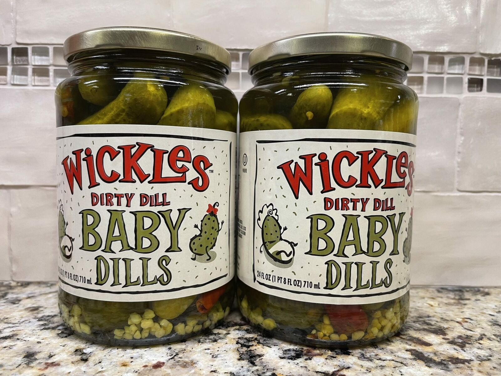 Are Wickles dirty dill pickles spicy?