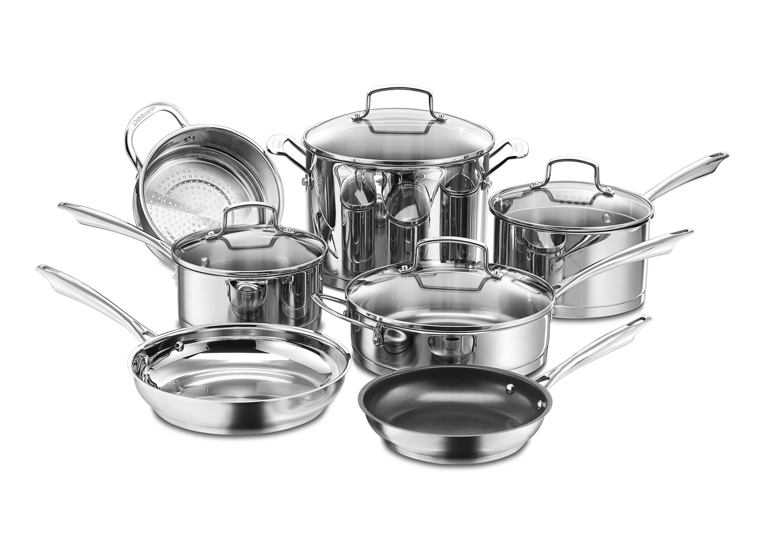 Can stainless steel Cuisinart pans go in oven?