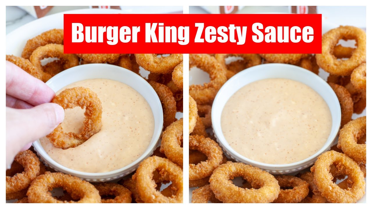 Can you buy Burger King zesty sauce in the store?