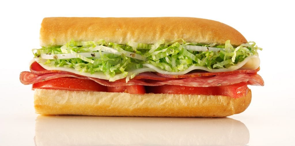 How big is the Lil John sandwich at Jimmy John's