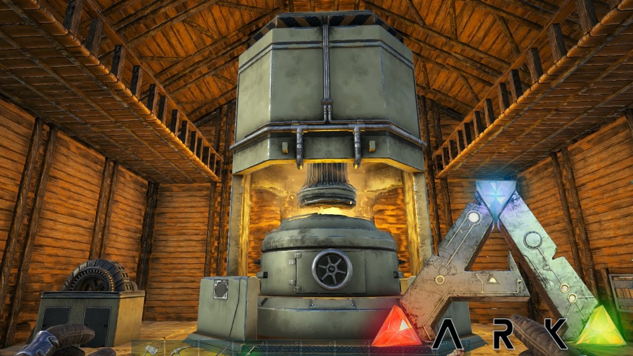 How do you spawn an industrial forge in Ark?