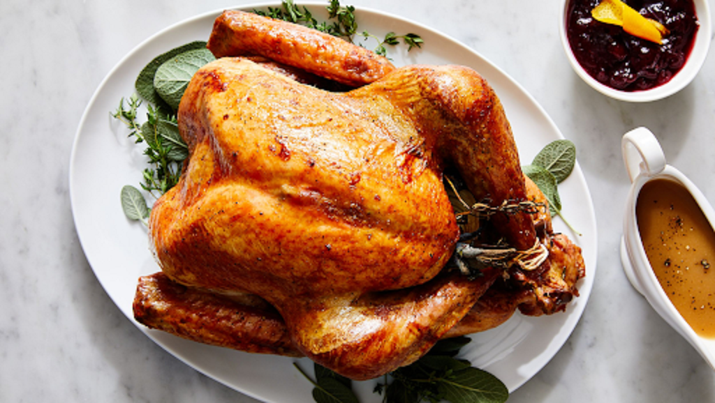How long do you cook a 25 pound turkey and at what temperature?
