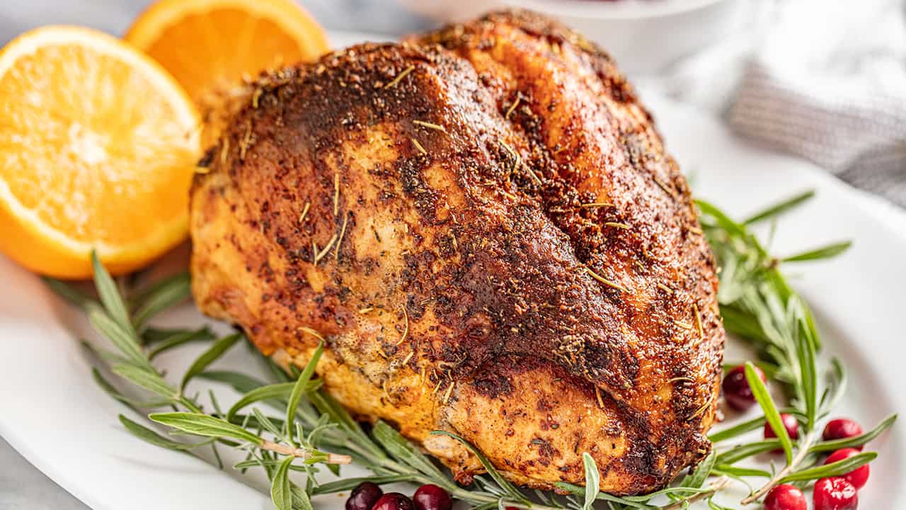 How long does it take to cook a rotisserie turkey breast?