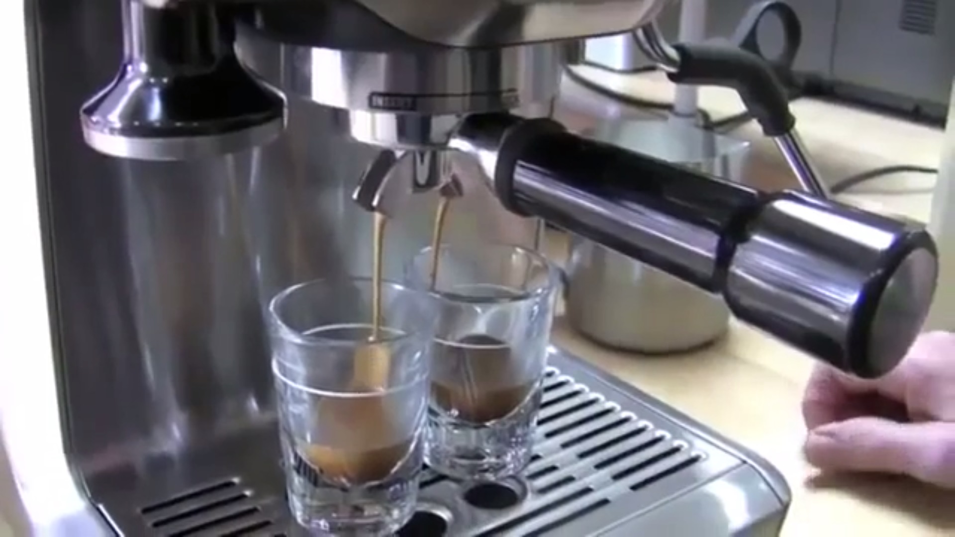 How long does it take to descale Breville Barista Express?