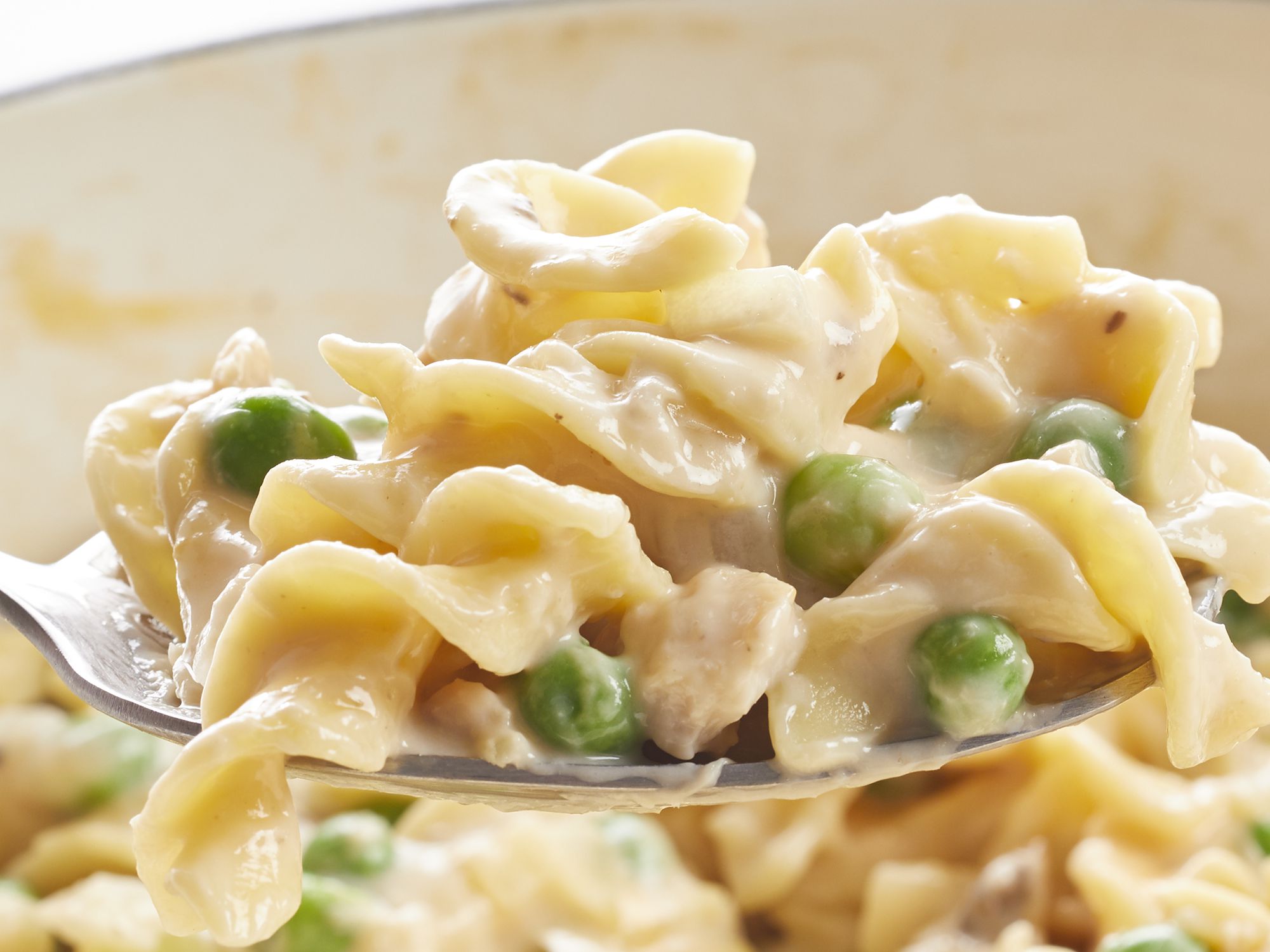 What do you eat with tuna casserole?