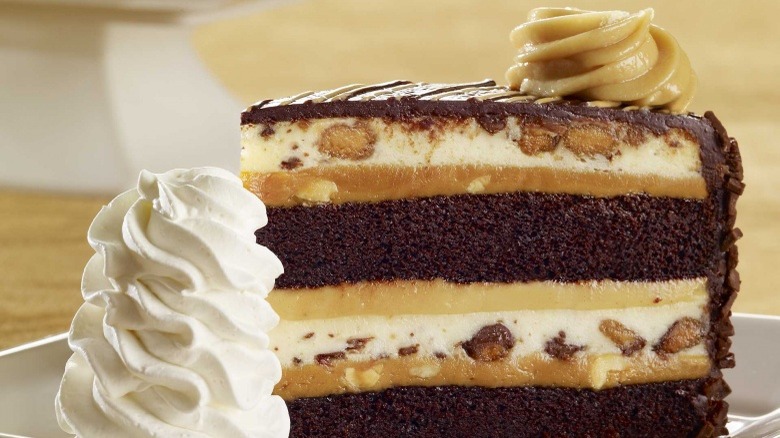 What is the highest calorie food at Cheesecake Factory?