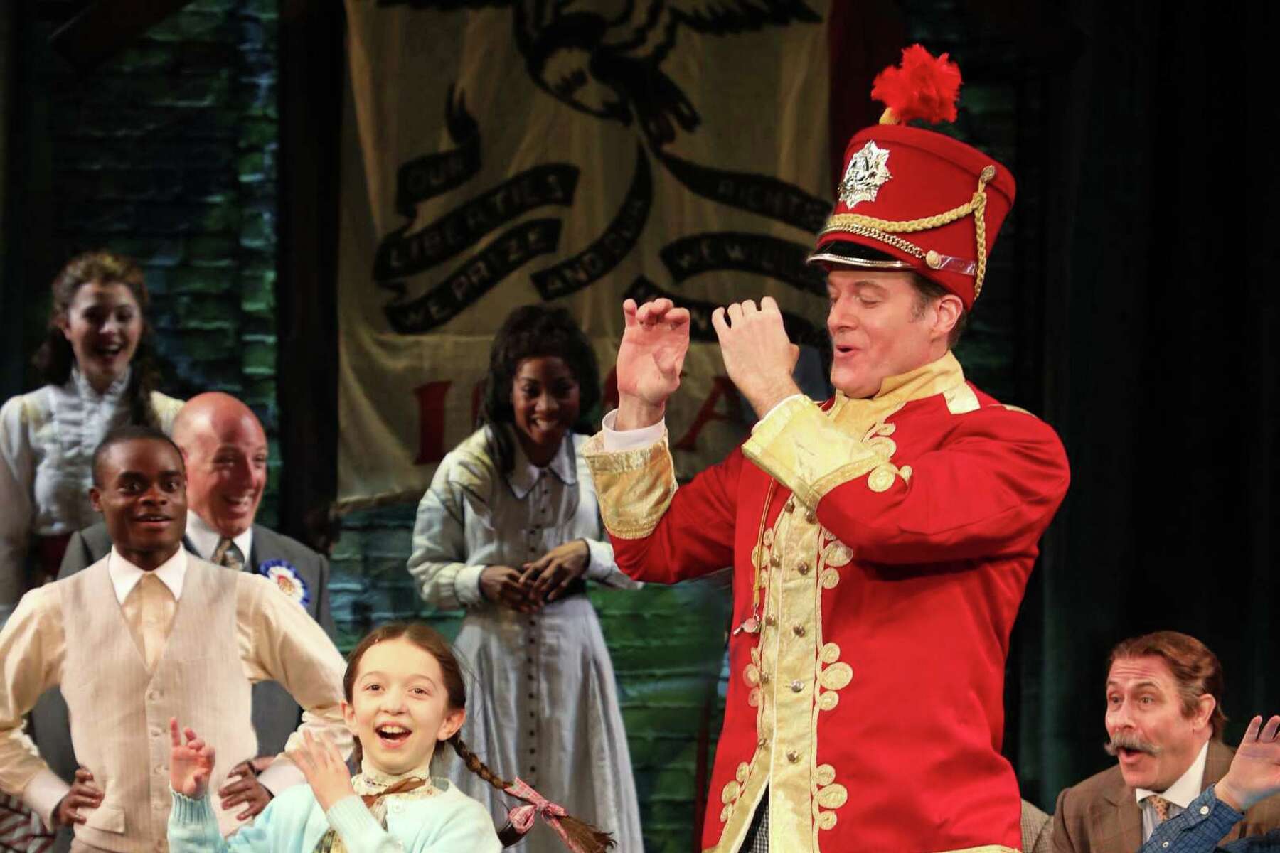 Who was the lead man in The Music Man?