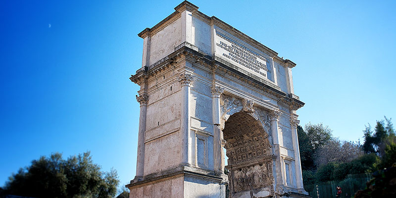 Why is the Arch of Titus important?