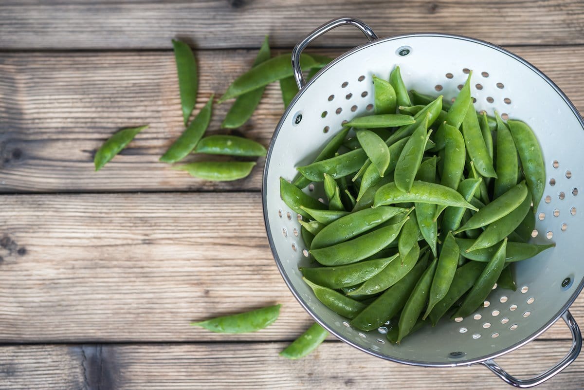 Can sugar snap peas be frozen without blanching?
