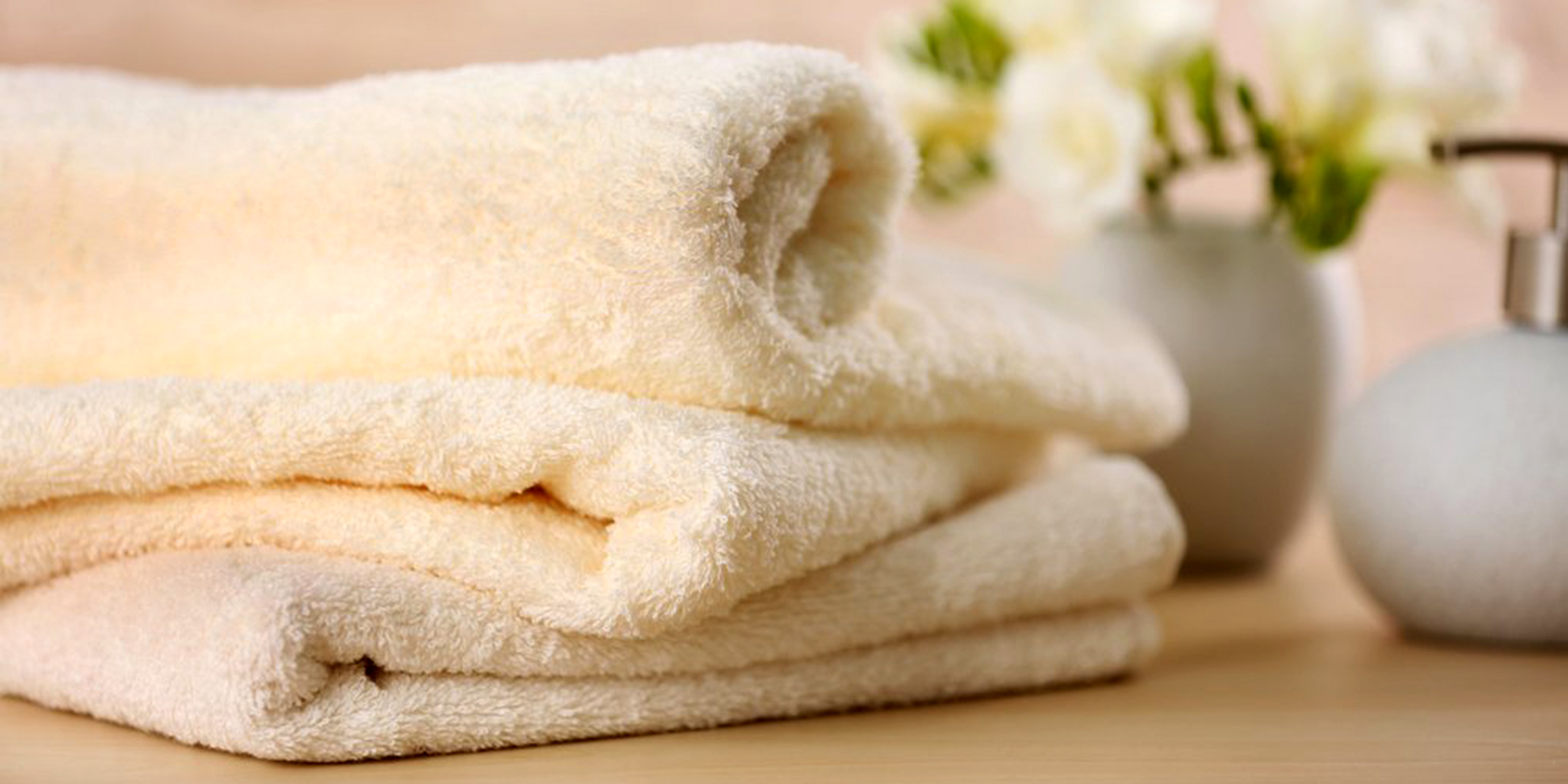 How do you get the sewer smell out of towels?