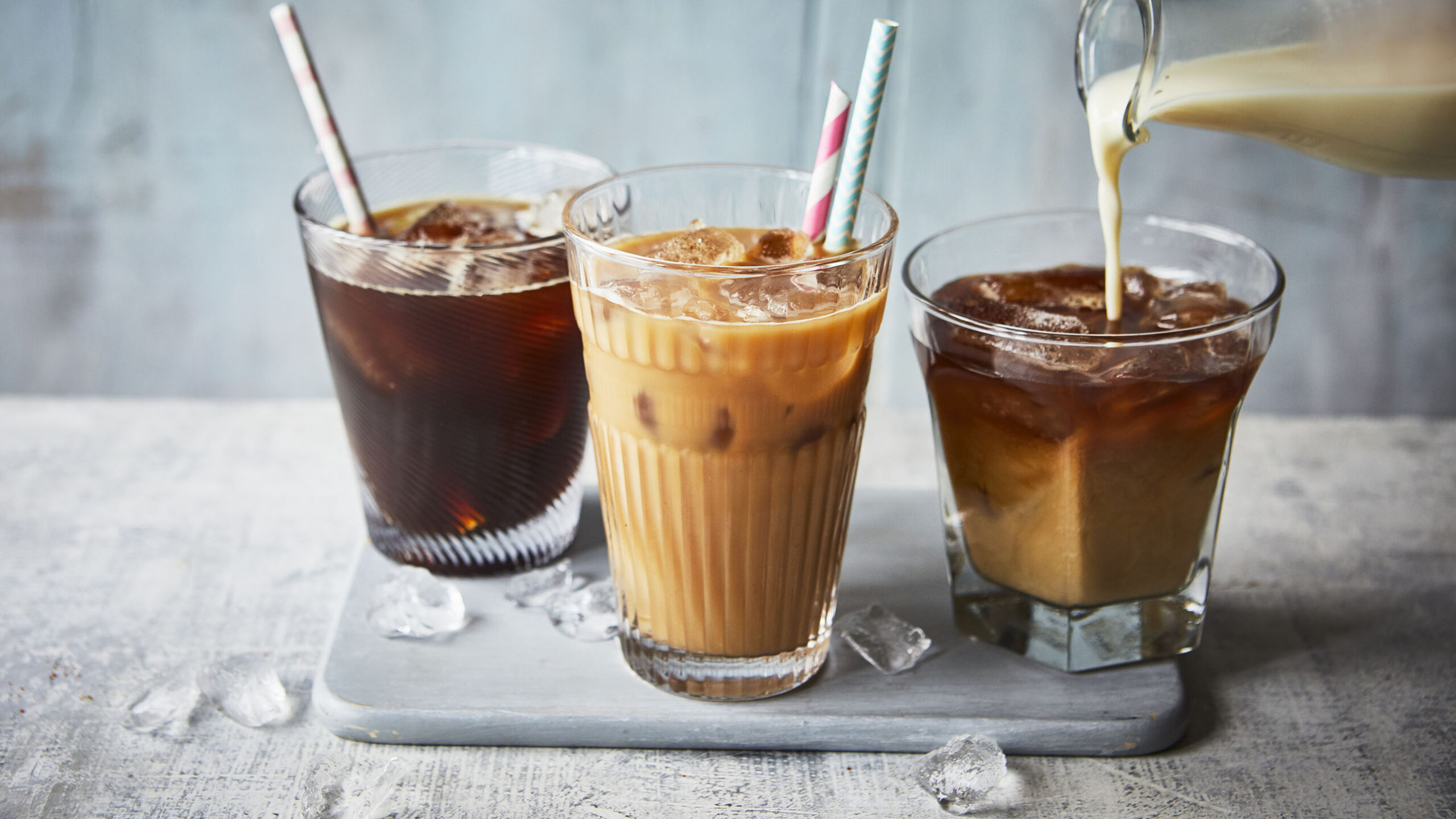 How do you store iced drinks?