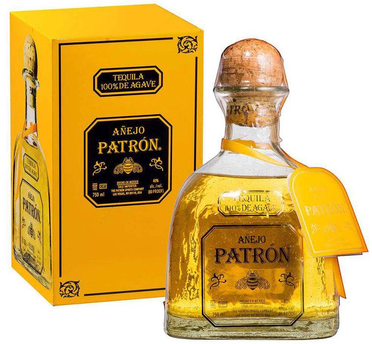 How much is a fifth of gold patron?