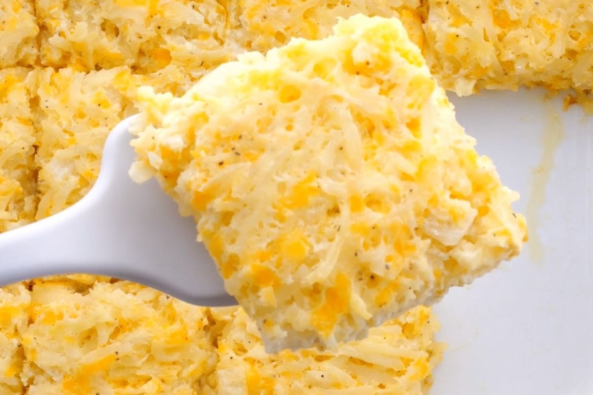 What is the real cracker barrel hashbrown casserole recipe