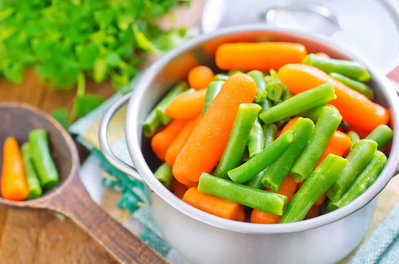 How do you steam vegetables in Instant Pot