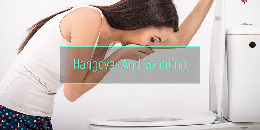 Why do alcoholics throw up in the morning?