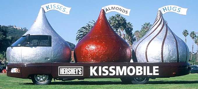 Why is it called a Hershey Kiss?