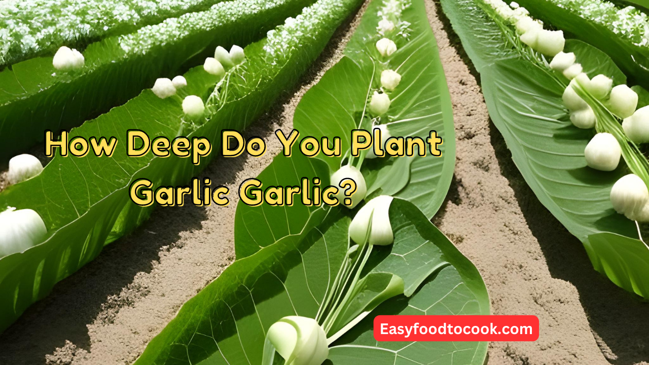 How Deep Do You Plant Garlic Garlic